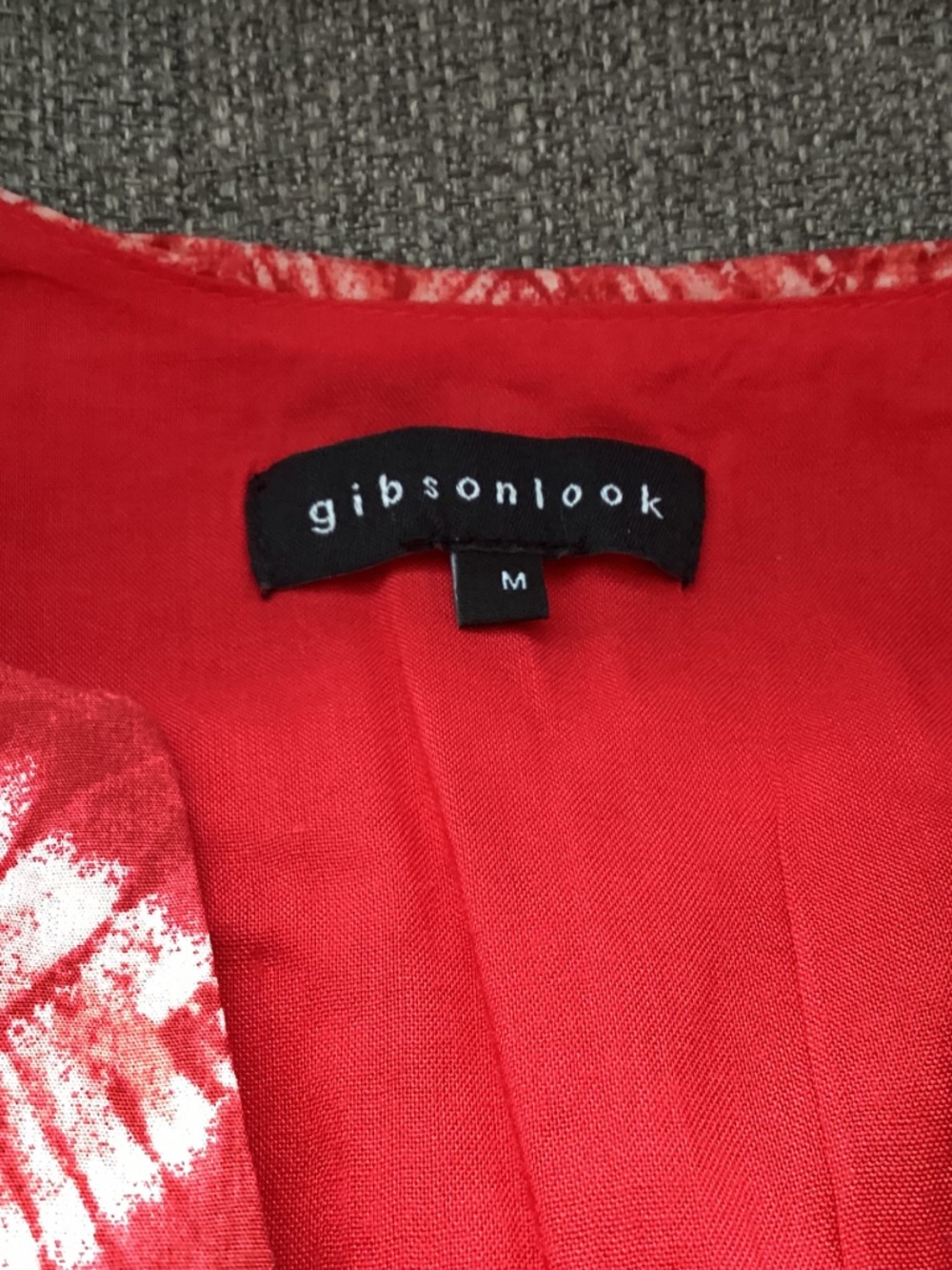 GIBSONLOOK Batik Print Flutter Sleeve Cotton Poplin Dress - Picture 16 of 16